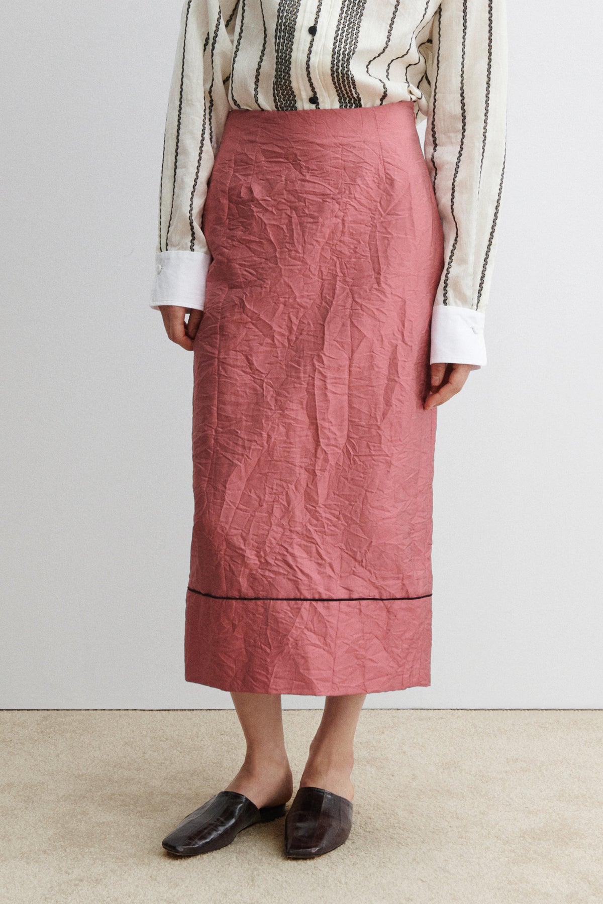 Vick Skirt Mint - Rachel Comey