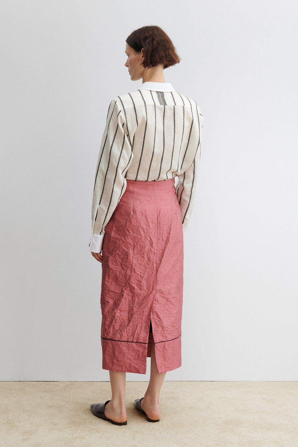 Vick Skirt Mint - Rachel Comey