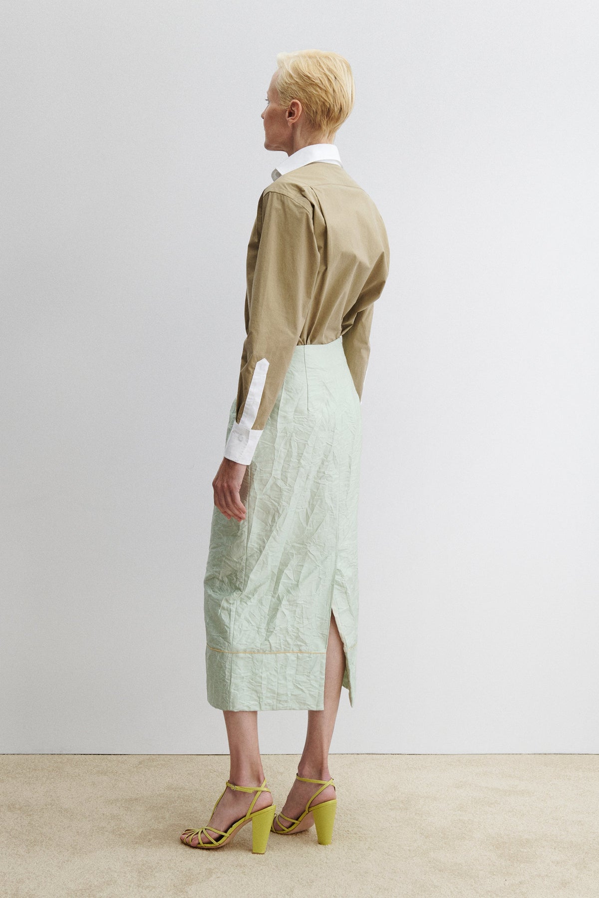 Vick Skirt Mint - Rachel Comey