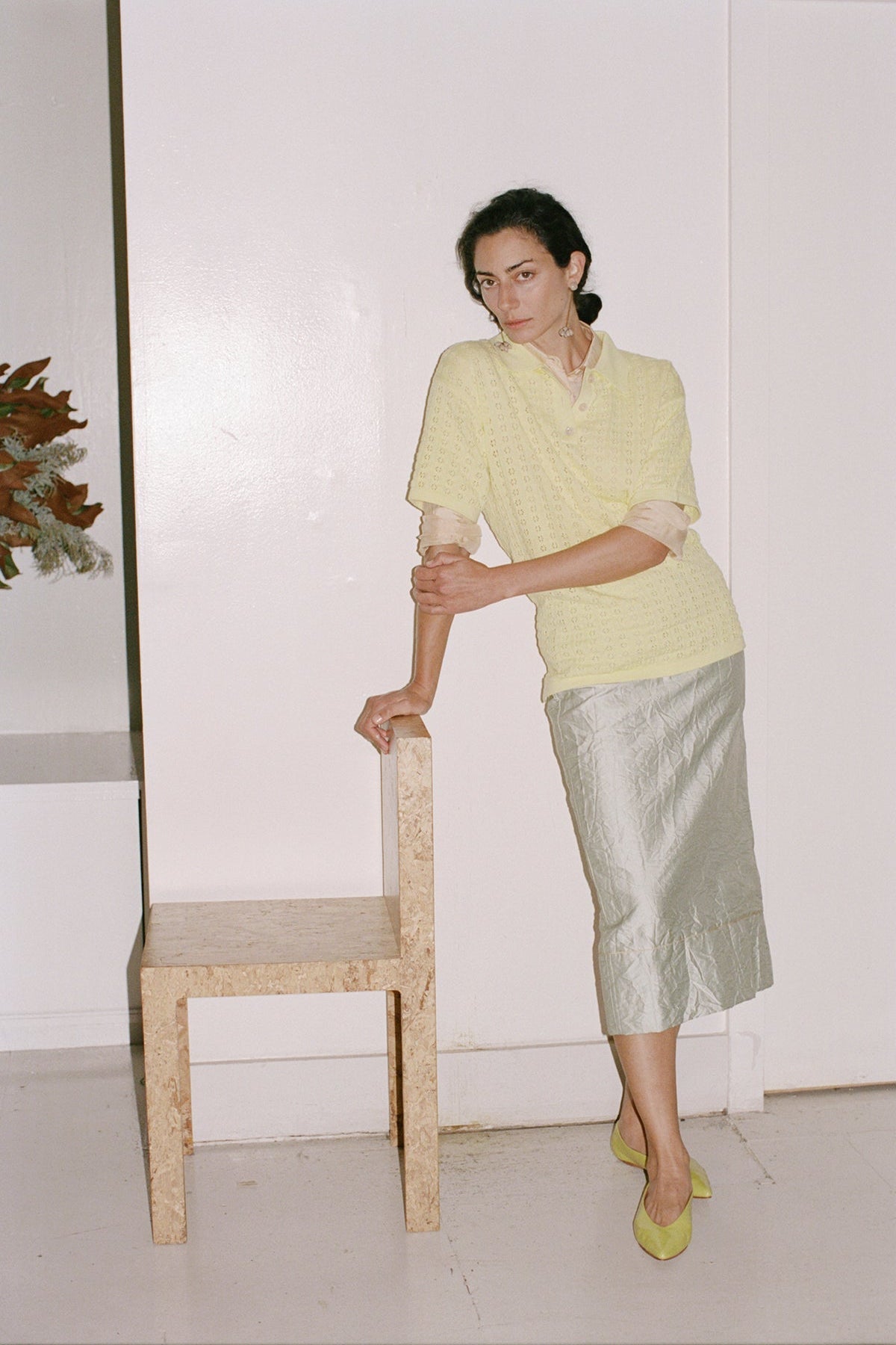 Vick Skirt Mint - Rachel Comey