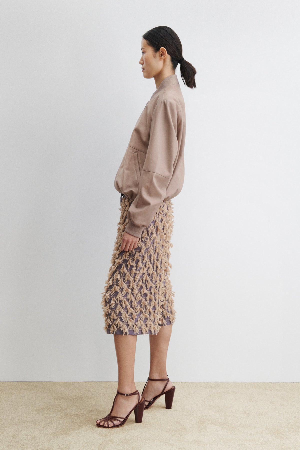 Soleil Short Dusty Mauve-Blush - Rachel Comey