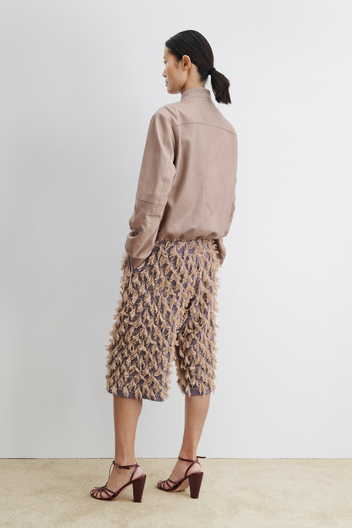 Soleil Short Dusty Mauve-Blush - Rachel Comey