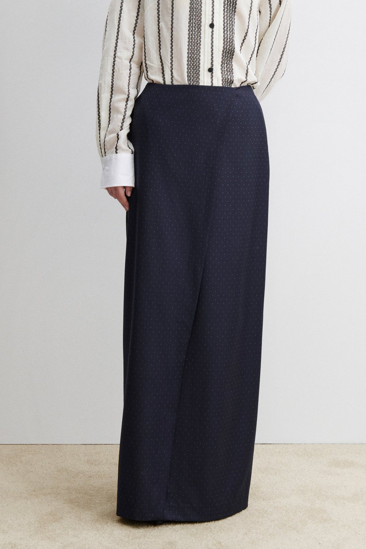 Lawerance Skirt Navy - Rachel Comey