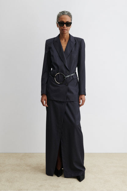 Lawerance Skirt Navy - Rachel Comey