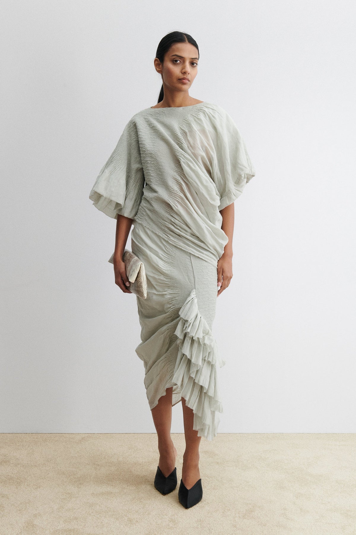 Brimson Skirt Dove - Rachel Comey