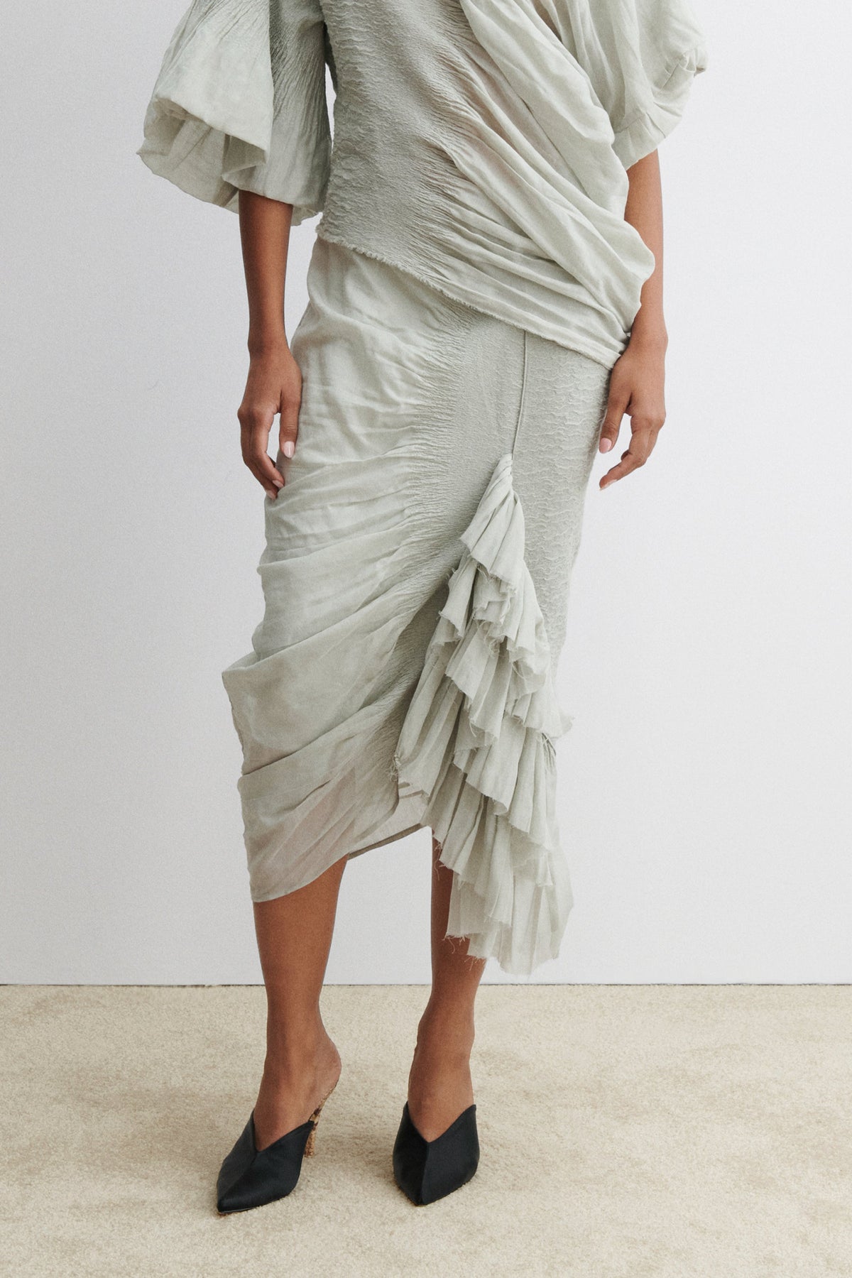 Brimson Skirt Dove - Rachel Comey
