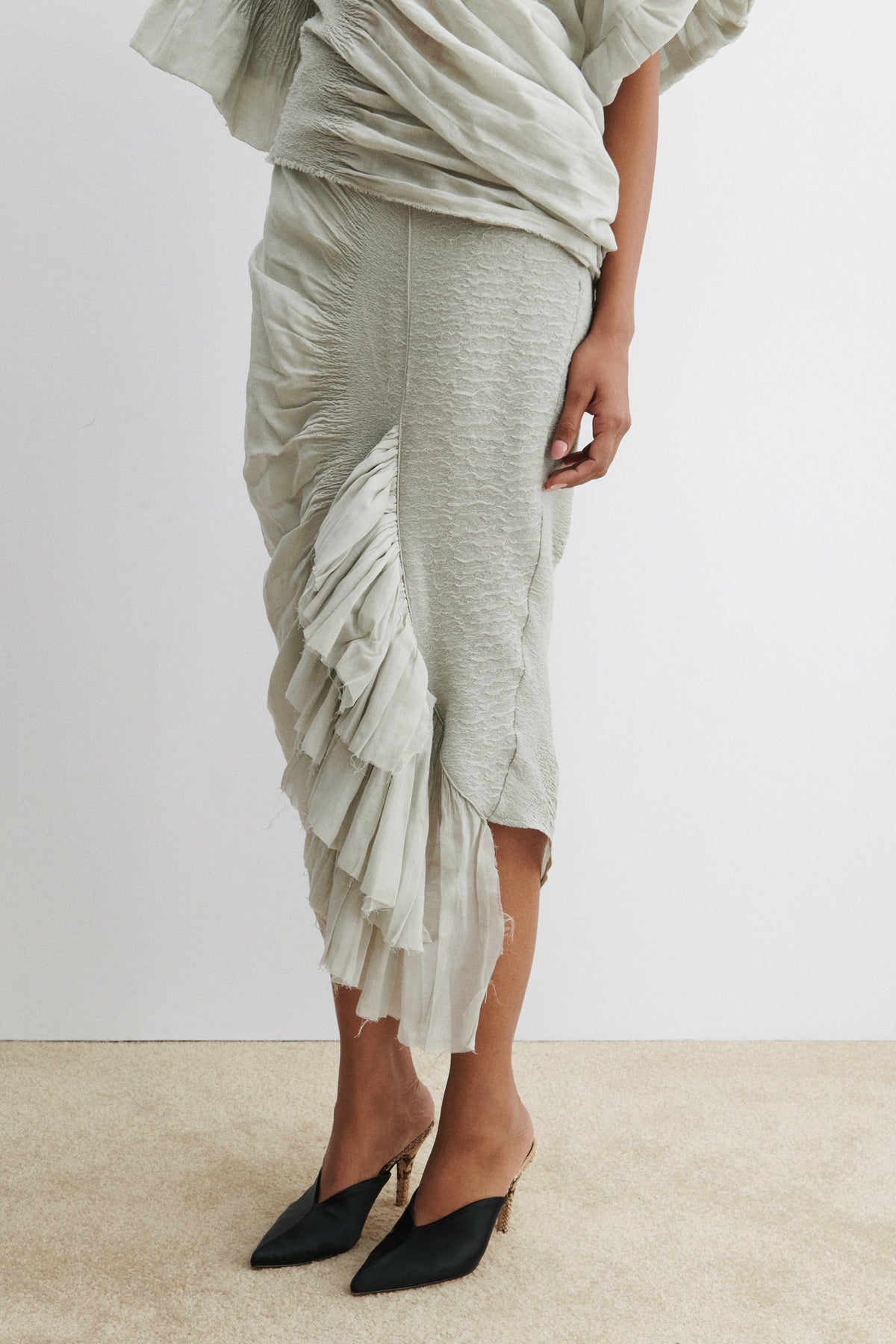 Brimson Skirt Dove - Rachel Comey