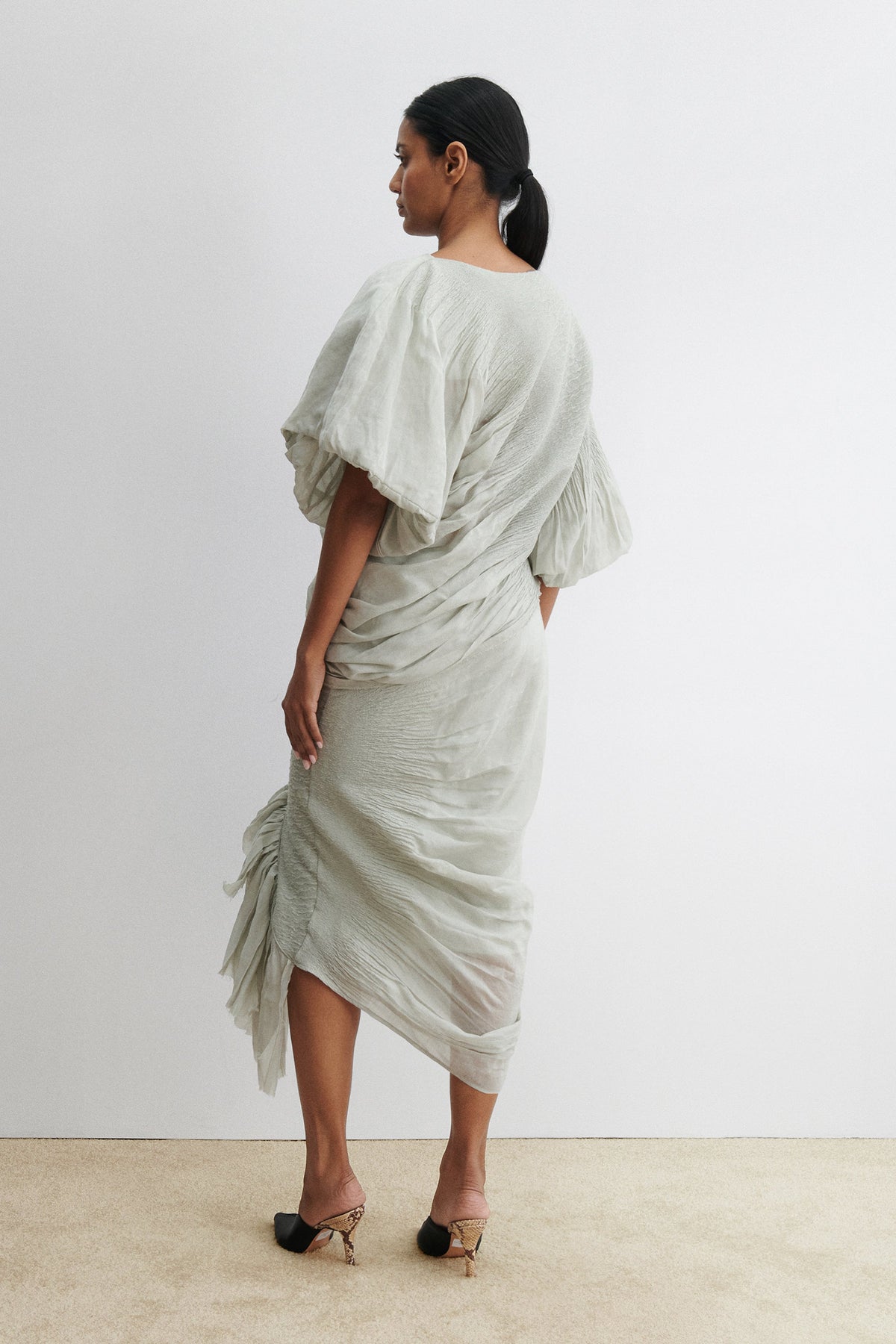 Brimson Skirt Dove - Rachel Comey