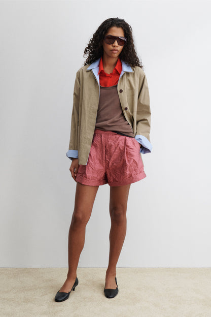 Joni Shorts Dark Pink - Rachel Comey