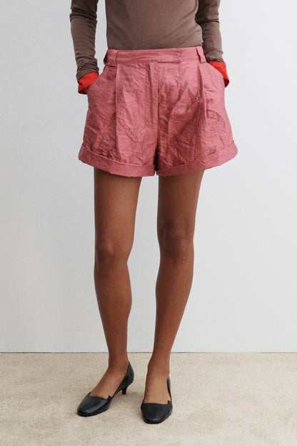 Joni Shorts Dark Pink - Rachel Comey