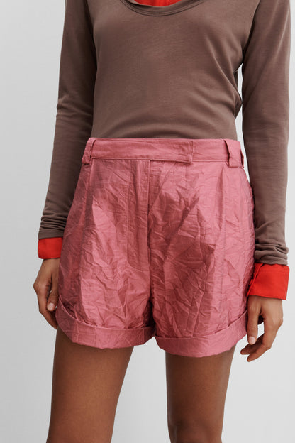 Joni Shorts Dark Pink - Rachel Comey