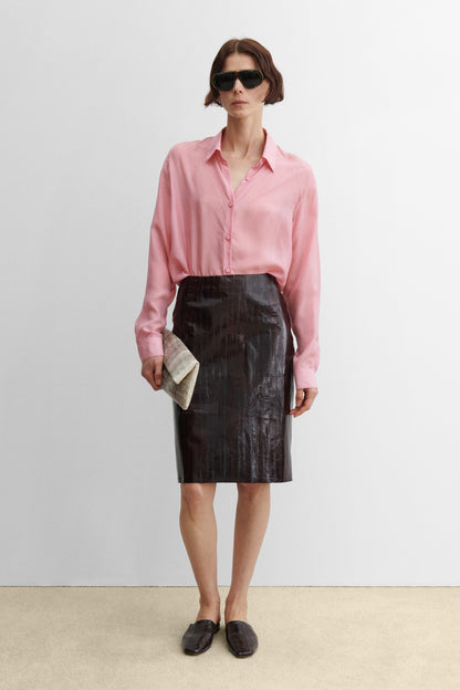 Cori Skirt Brown - Rachel Comey