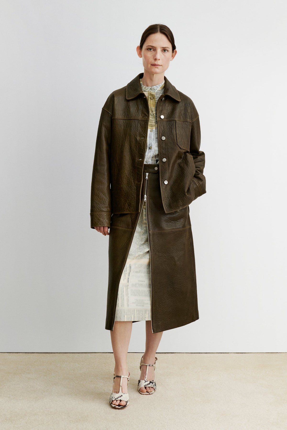 Bristol Skirt Chocolate - Rachel Comey