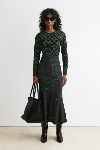 Blushing Skirt Black - Rachel Comey