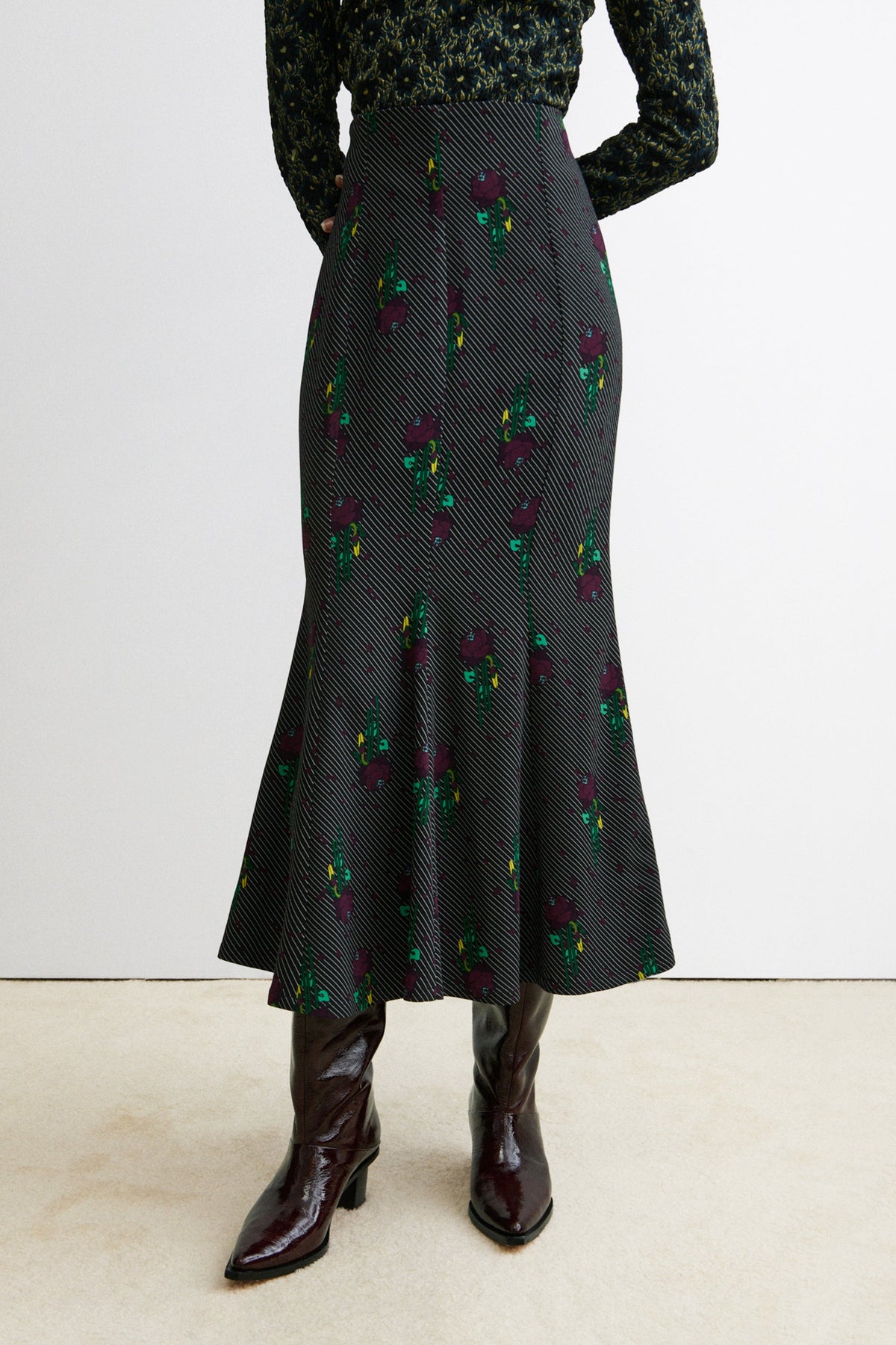 Blushing Skirt Black - Rachel Comey
