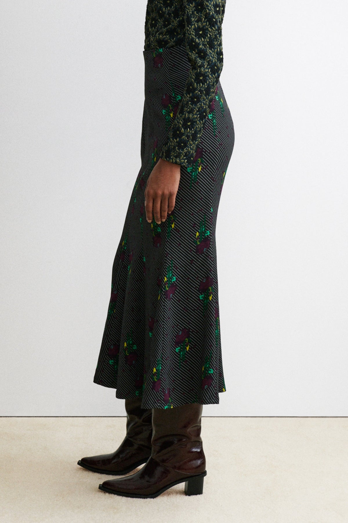 Blushing Skirt Black - Rachel Comey