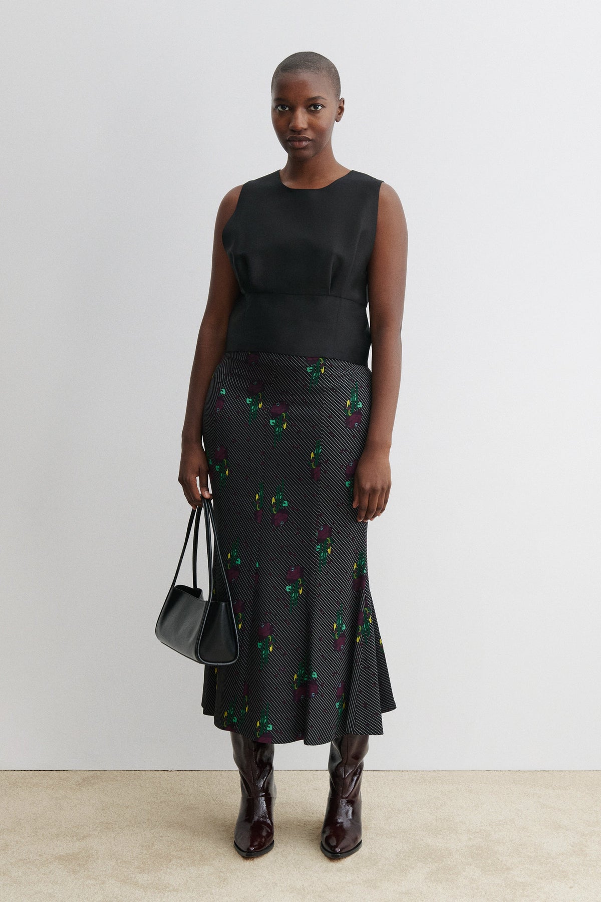 Blushing Skirt Black - Rachel Comey