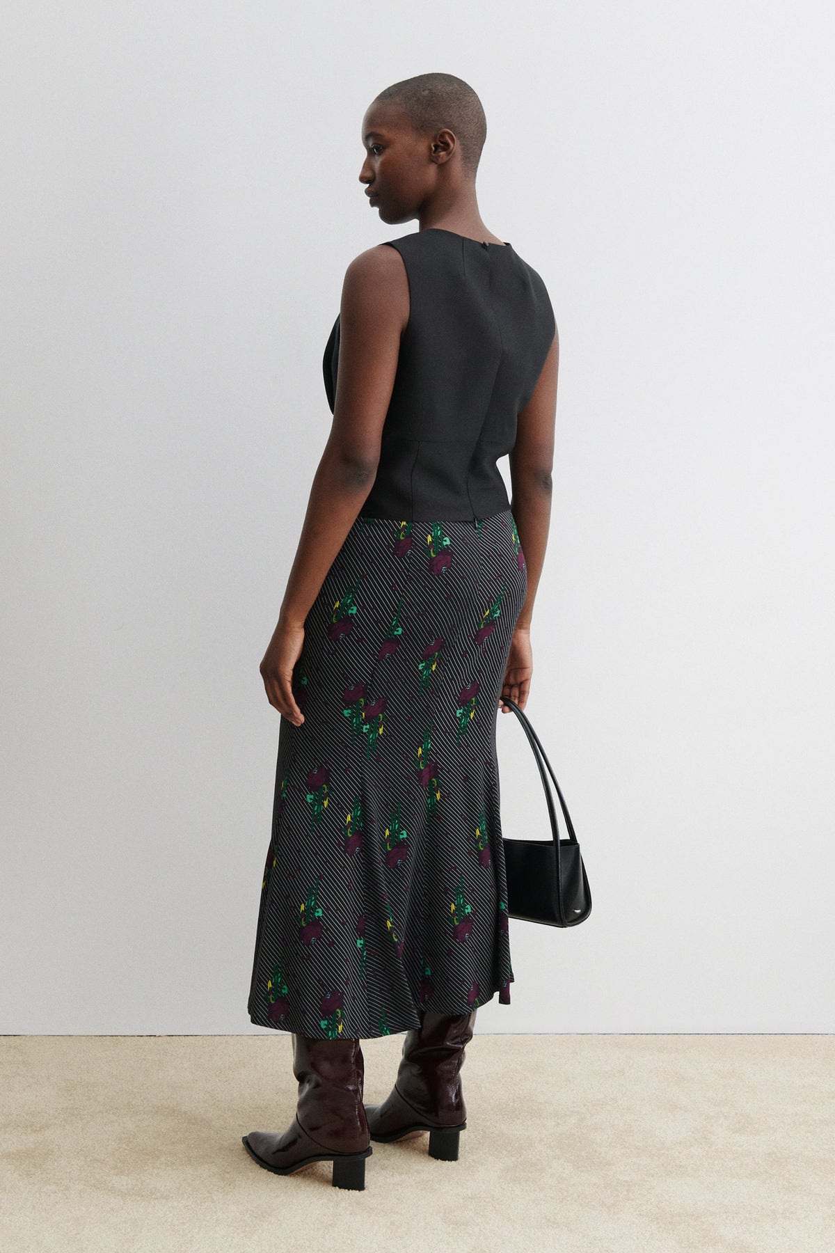 Blushing Skirt Black - Rachel Comey