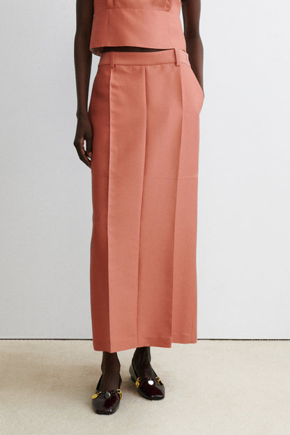 Cosa Skirt Dark Blush - Rachel Comey