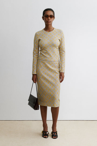 Carlaw Skirt Lilac - Rachel Comey