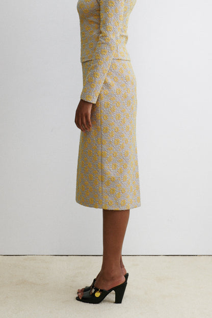 Carlaw Skirt Lilac - Rachel Comey