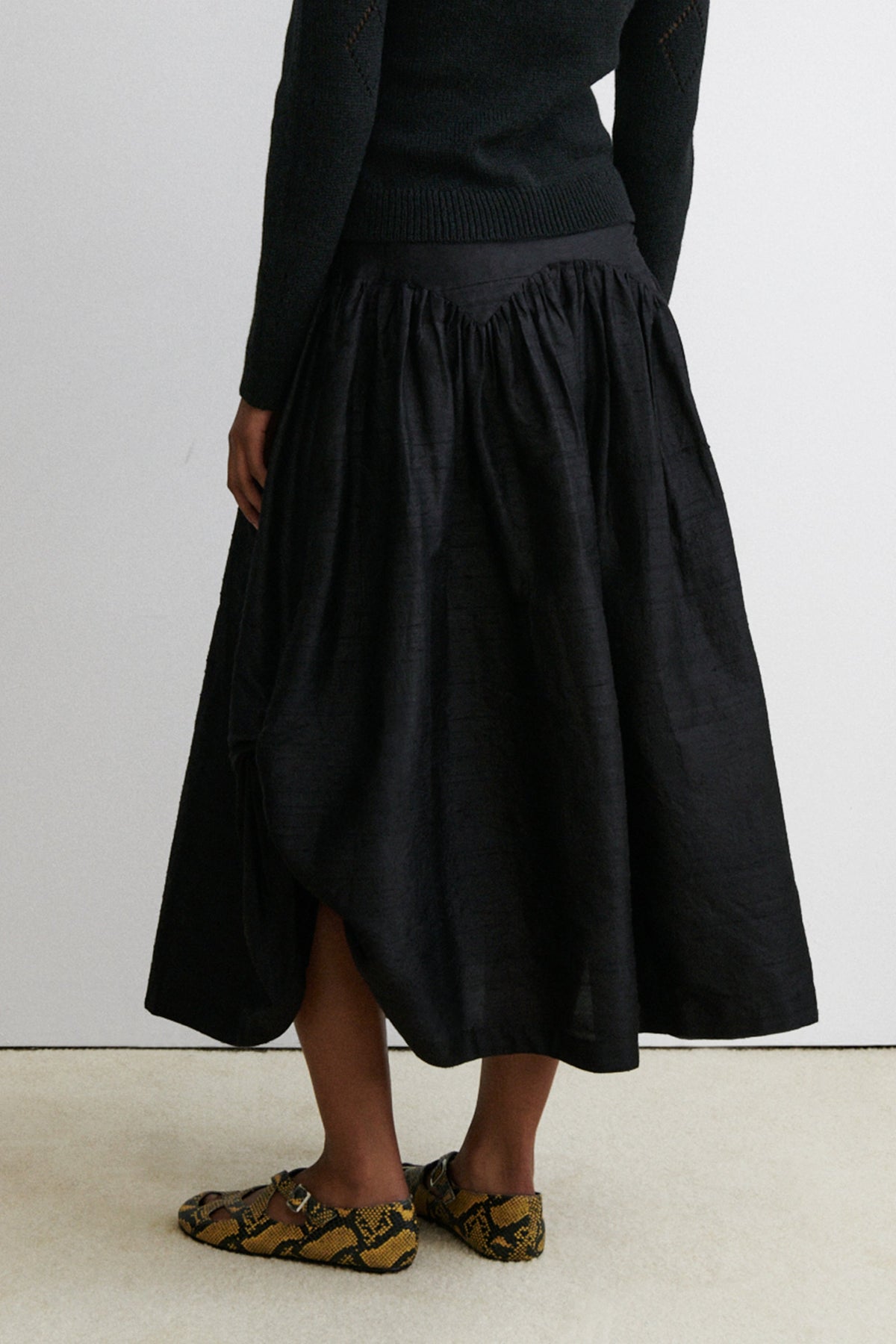 Terra Skirt Steel Grey - Rachel Comey