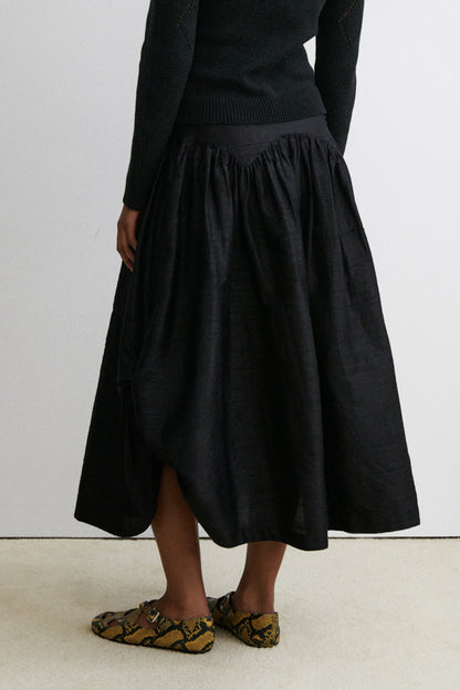 Terra Skirt Steel Grey - Rachel Comey