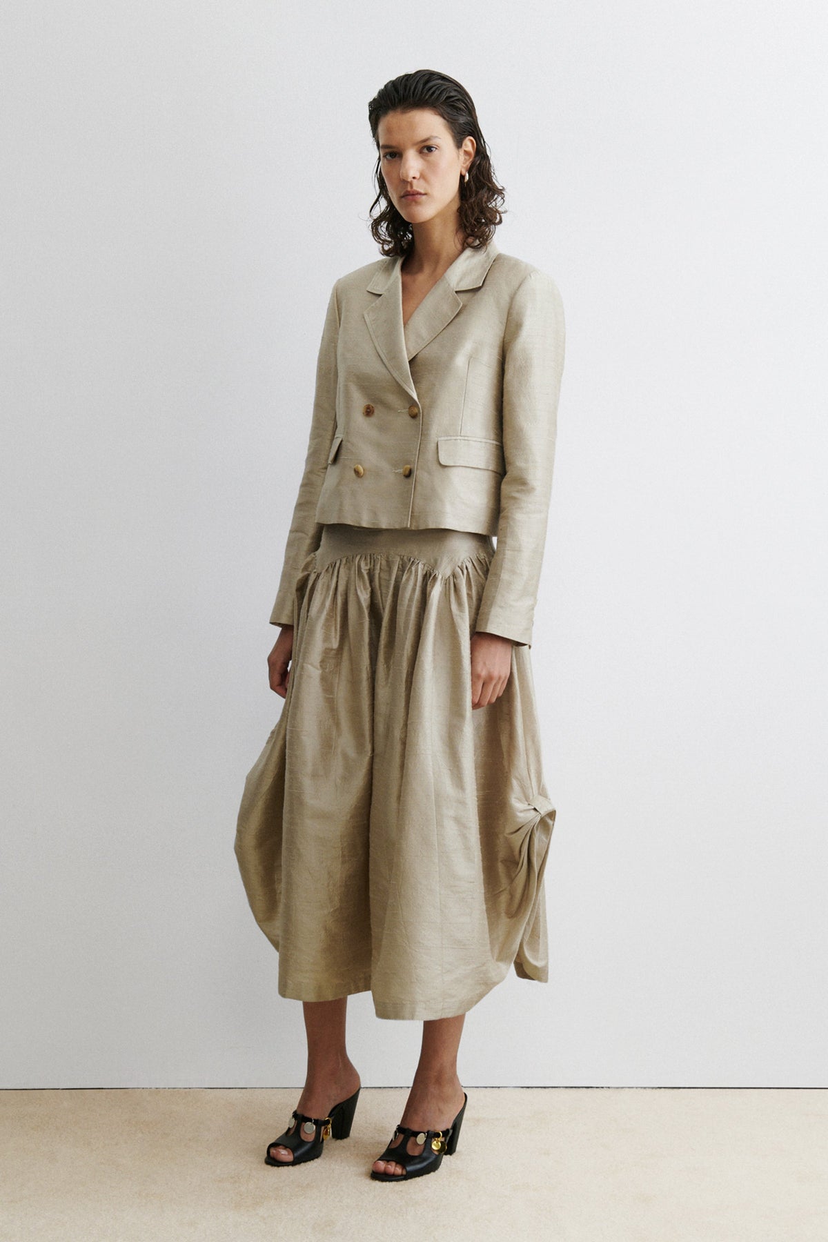 Terra Skirt Steel Grey - Rachel Comey