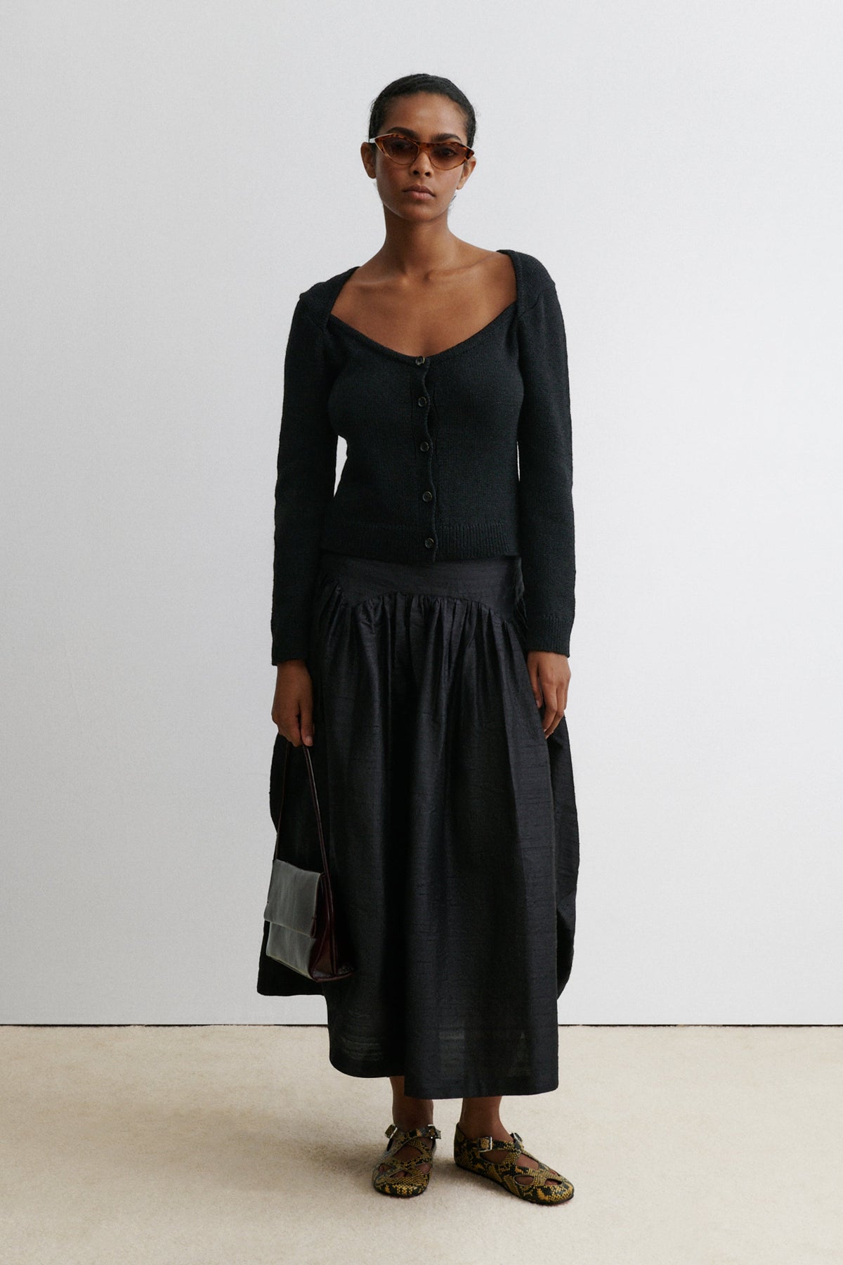 Terra Skirt Steel Grey - Rachel Comey