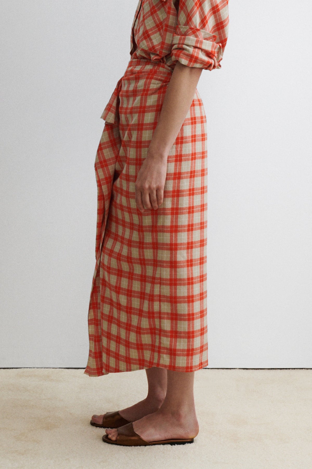 Nesom Skirt Red - Rachel Comey