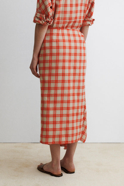 Nesom Skirt Red - Rachel Comey