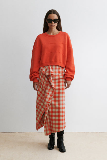 Nesom Skirt Red - Rachel Comey