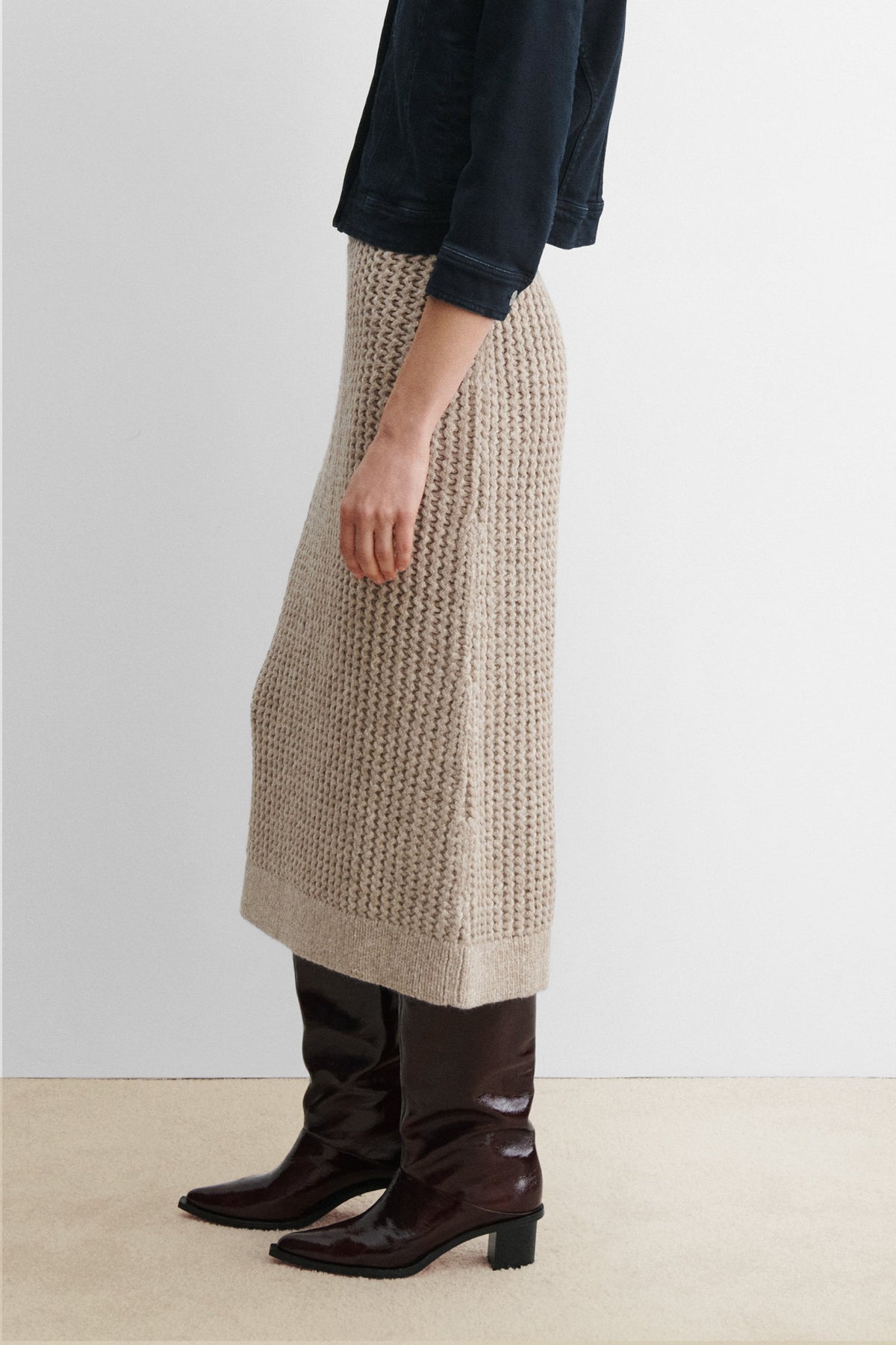 Vlanke Skirt Oatmeal - Rachel Comey