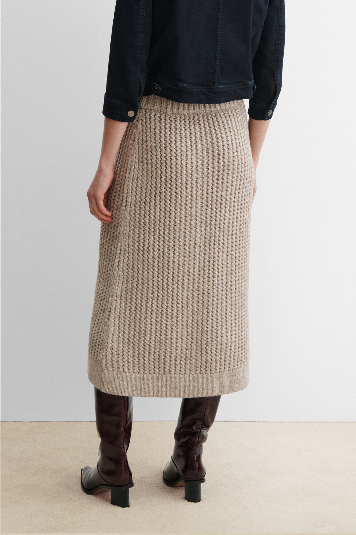 Vlanke Skirt Oatmeal - Rachel Comey