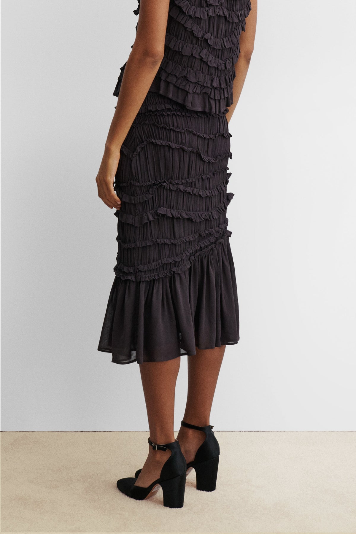 Cavey Skirt Dusty Purple - Rachel Comey