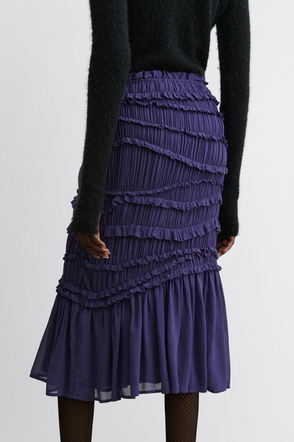 Cavey Skirt Dusty Purple - Rachel Comey