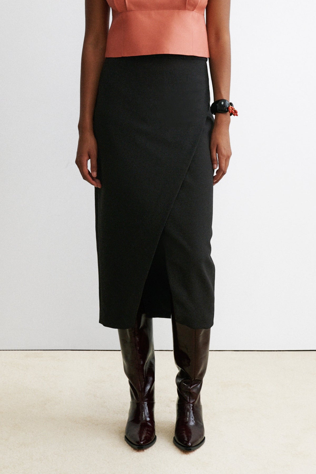 Split Skirt Black - Rachel Comey