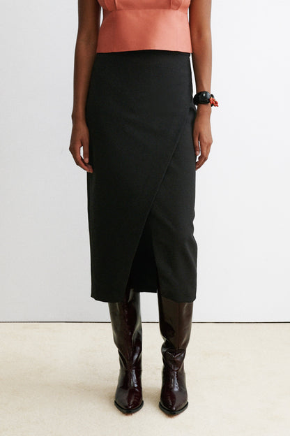 Split Skirt Black - Rachel Comey