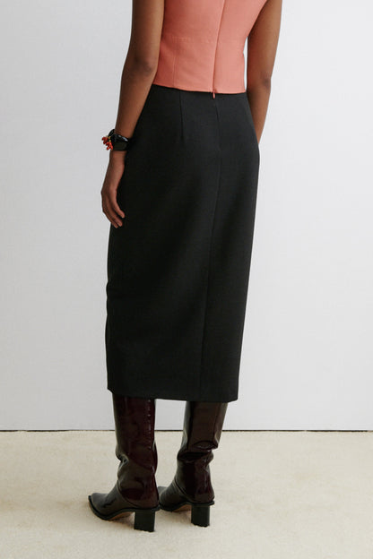 Split Skirt Black - Rachel Comey