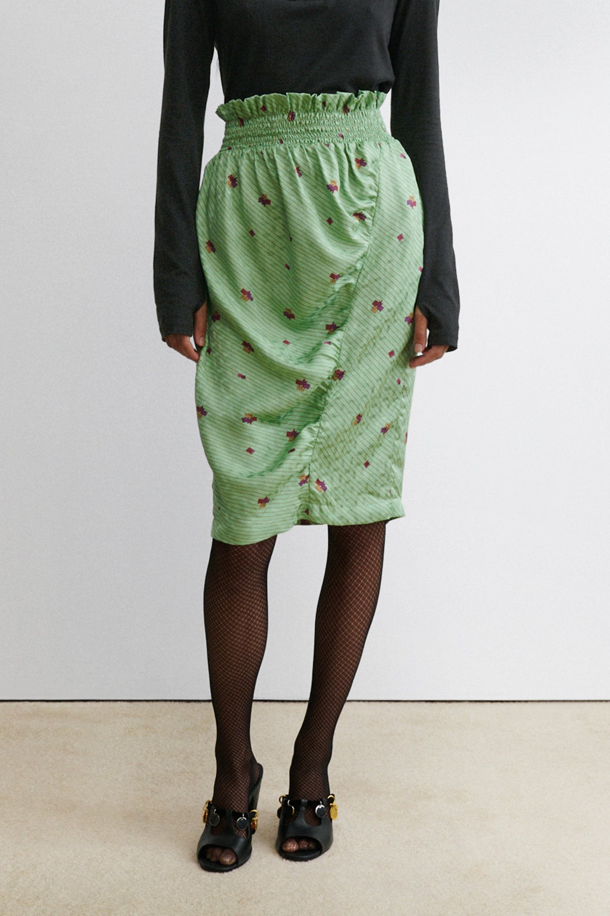 Solly Skirt Celedon - Rachel Comey