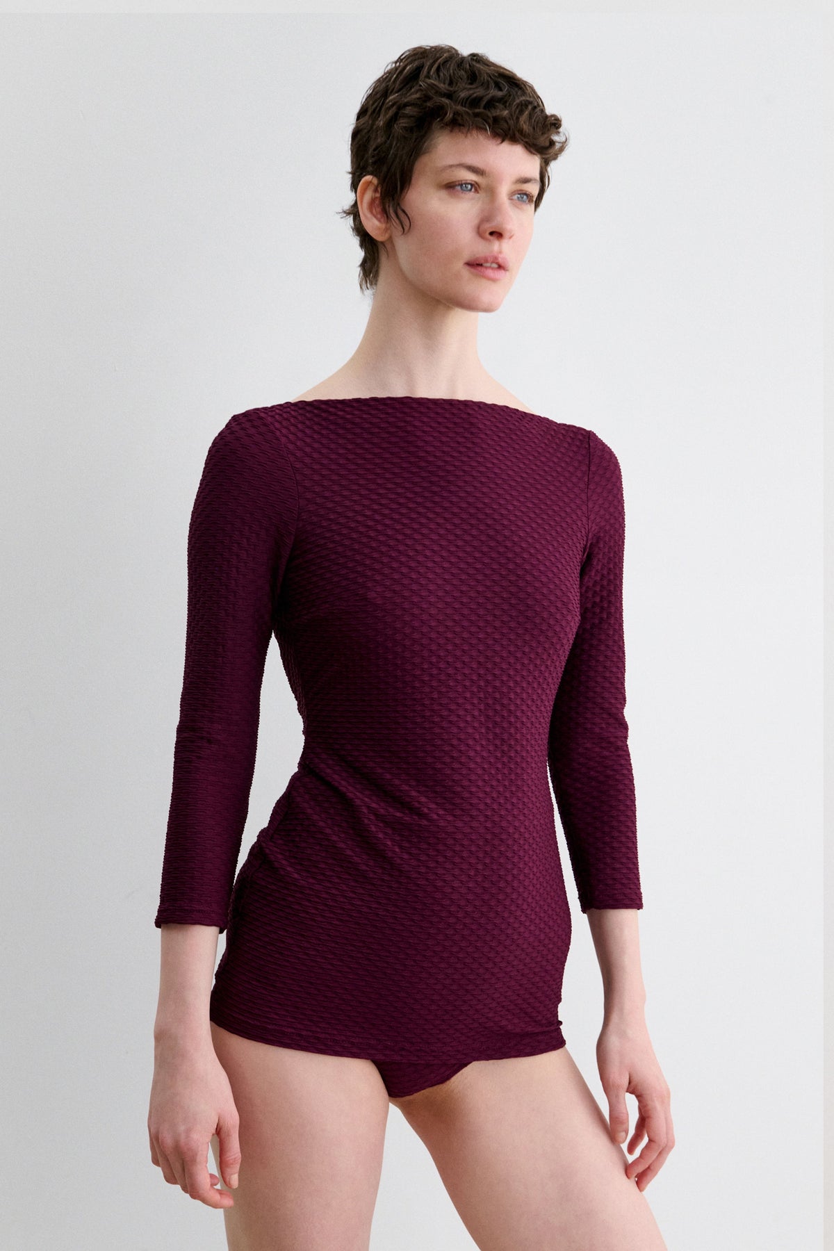 Paris Suit Black Cherry - Rachel Comey