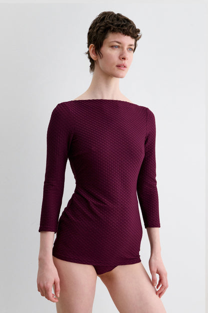 Paris Suit Black Cherry - Rachel Comey