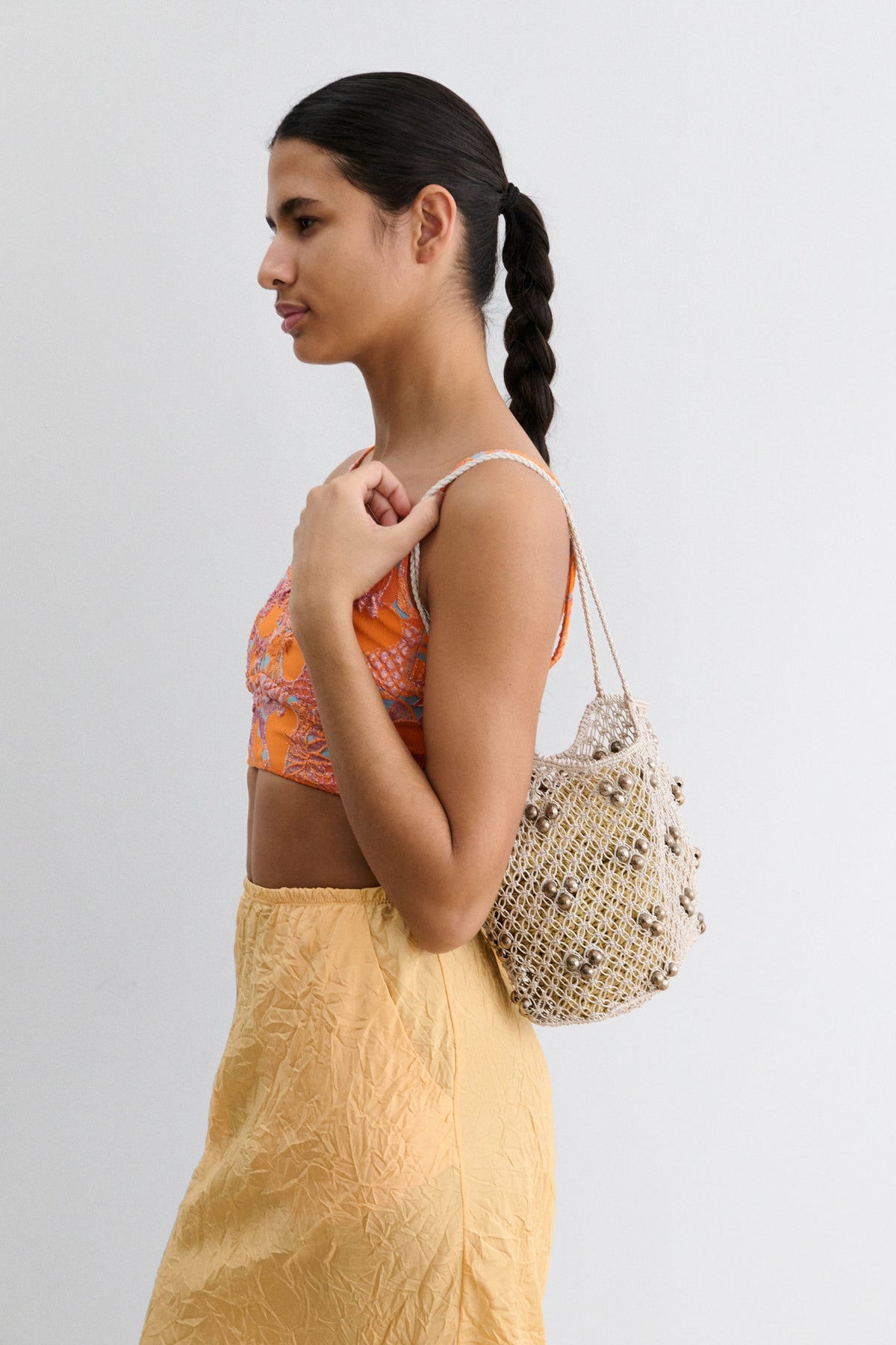 Mini Web Bag Silver - Rachel Comey