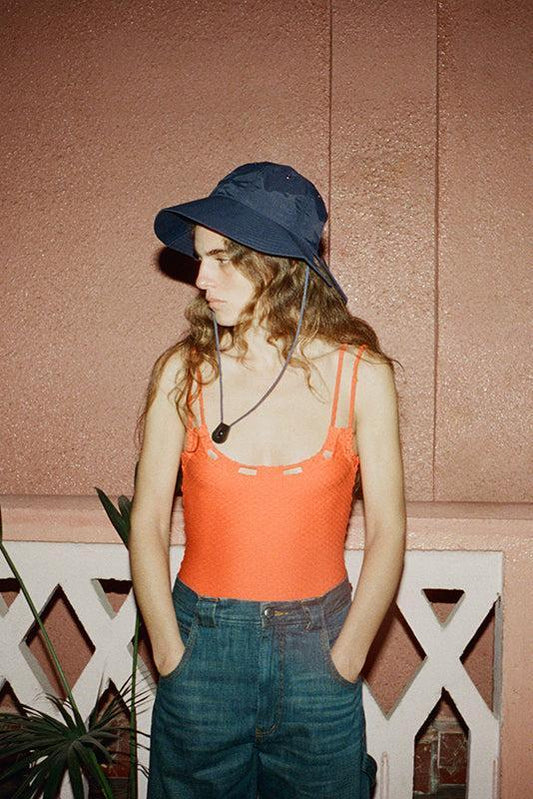 Skipper Hat Dark Navy - Rachel Comey
