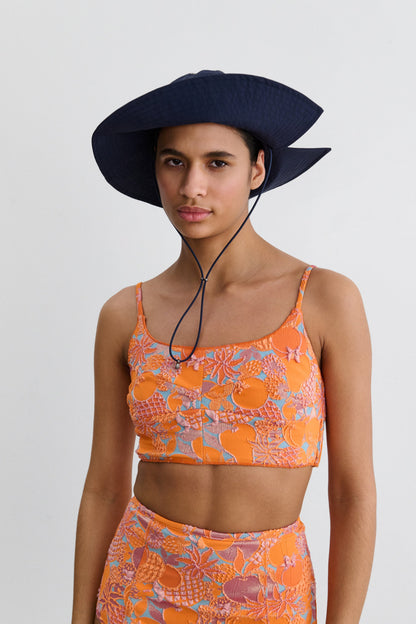 Skipper Hat Dark Navy - Rachel Comey