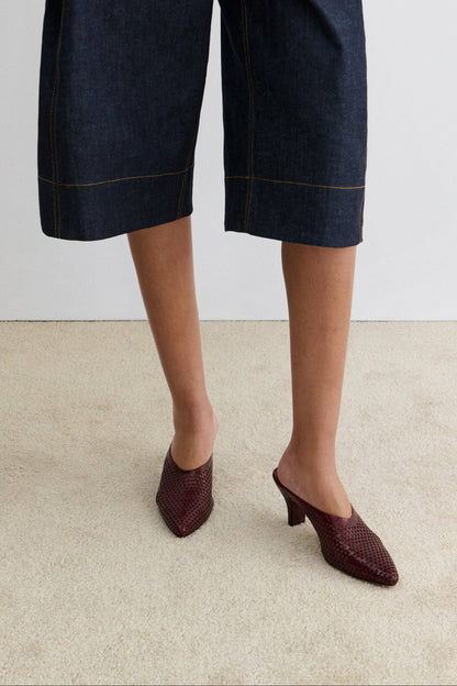 Alder Mule (Mini Punch) Merlot - Rachel Comey