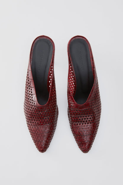 Alder Mule (Mini Punch) Merlot - Rachel Comey