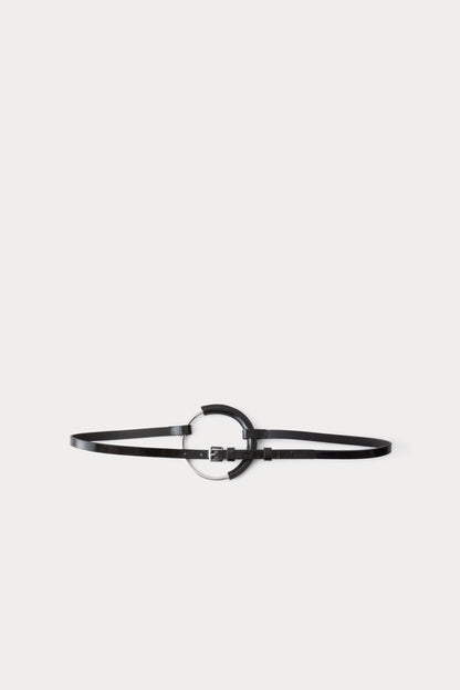 Wrapped Landlord Belt Black - Rachel Comey
