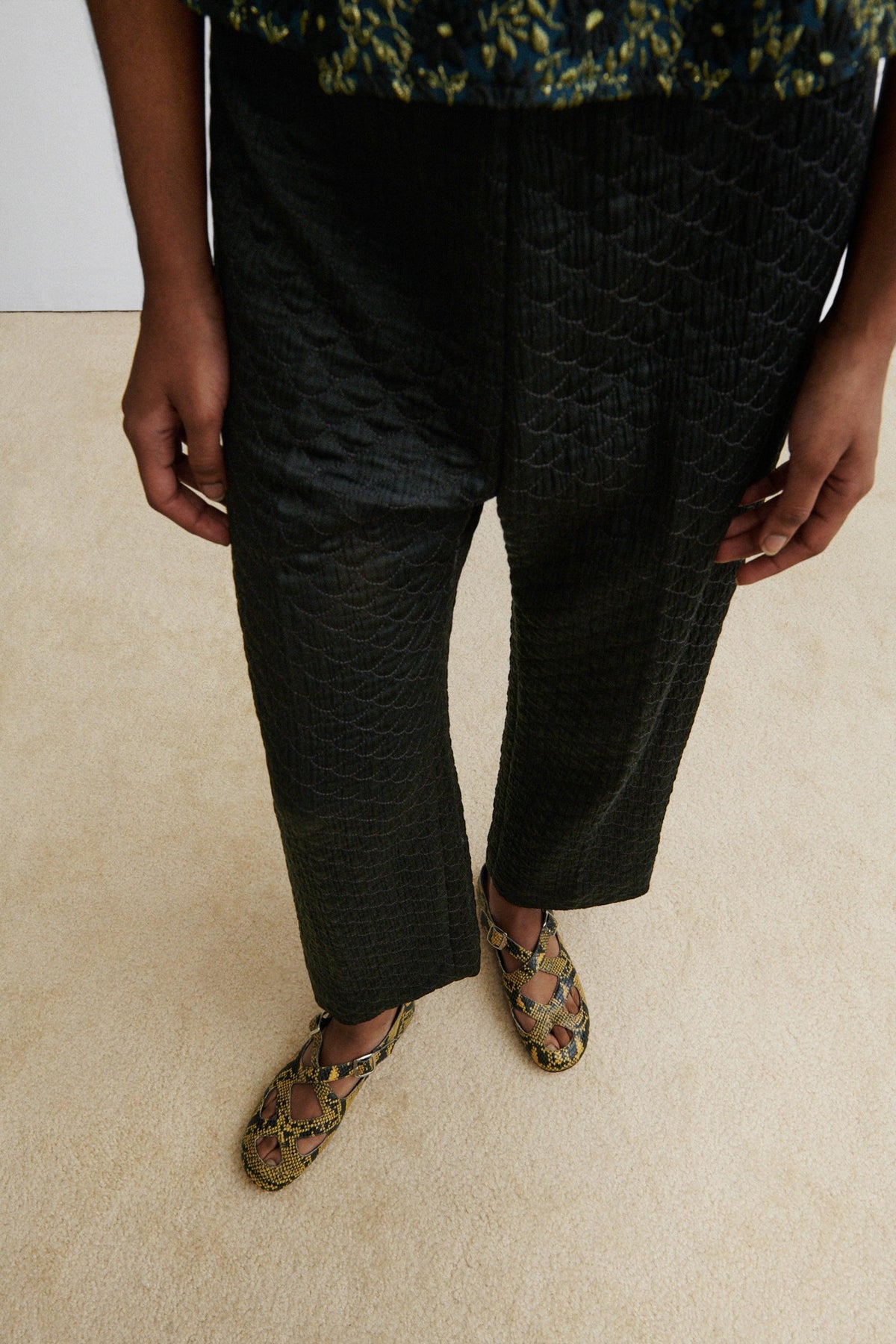 Picket Flat Yellow Multi - Rachel Comey