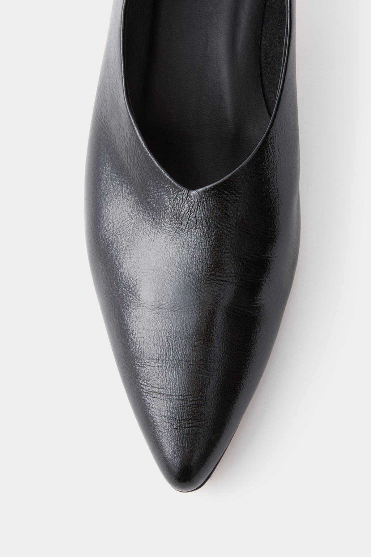 Clemmie Kitten Heel (Solid) Black - Rachel Comey